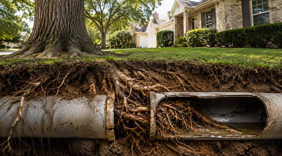 Tree Roots in Sewer Lines: Why Houston Homes Have More Problems in Summer