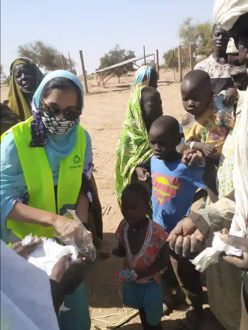 Children in a community supported by Vida Mondo