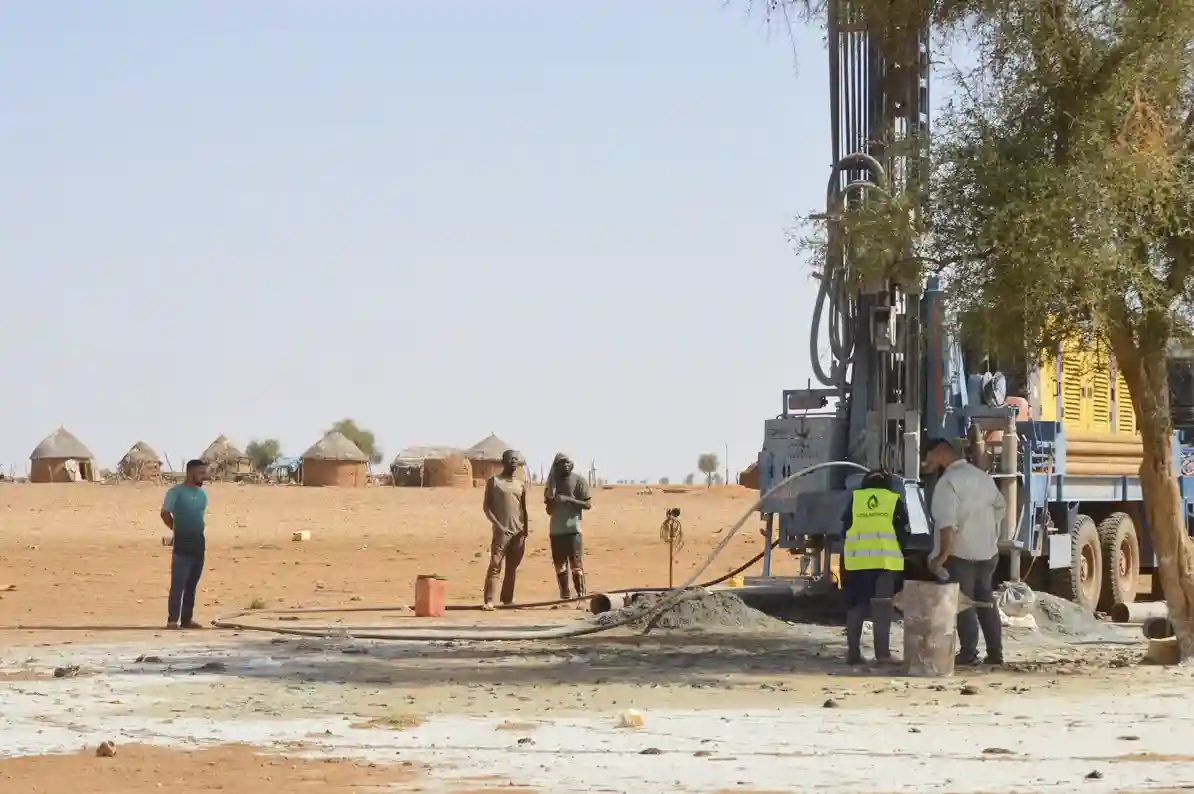 Clean water well project supported by Vida Mondo International